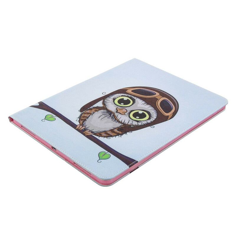 Housse iPad Pro 12.9" Motif Imprimé Hibou