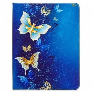 Housse iPad Pro 12.9" Motif Imprimé Papillons