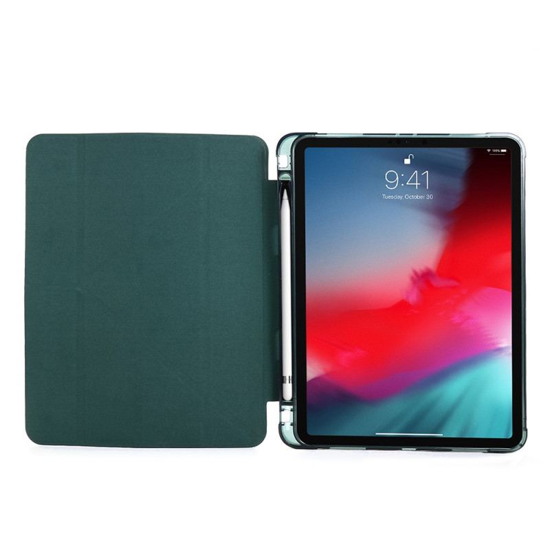 Smart Case iPad Pro 12.9" Effet Cuir Couverture Pliable