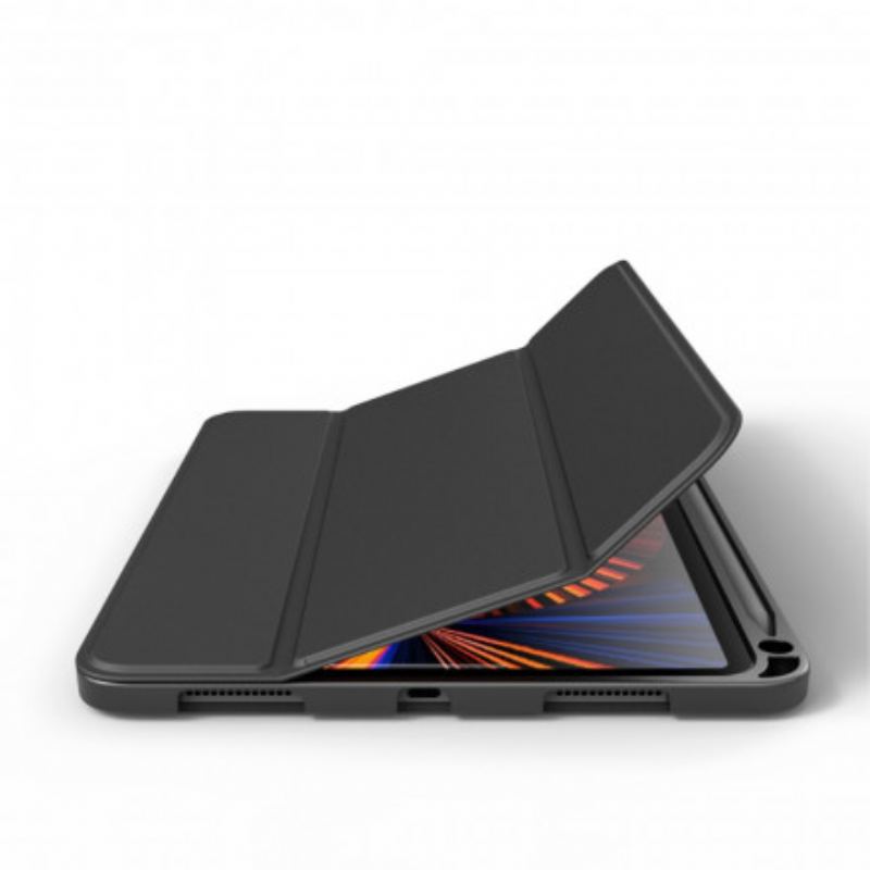 Smart Case iPad Pro 12.9" Simili Cuir Litchi