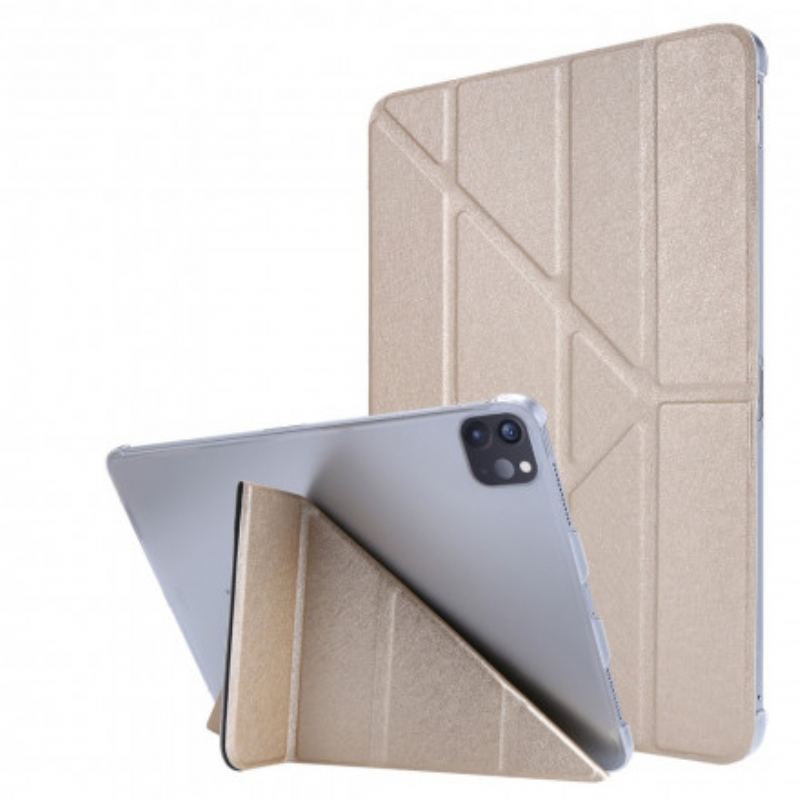 Smart Case iPad Pro 12.9" Simili Cuir Texture Soie