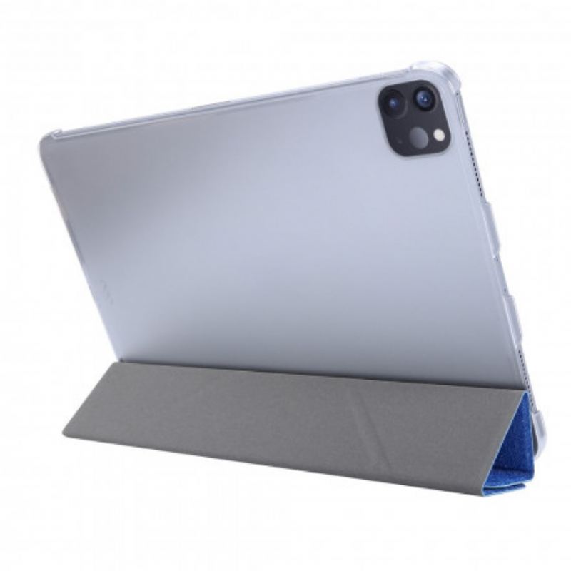 Smart Case iPad Pro 12.9" Simili Cuir Texture Soie