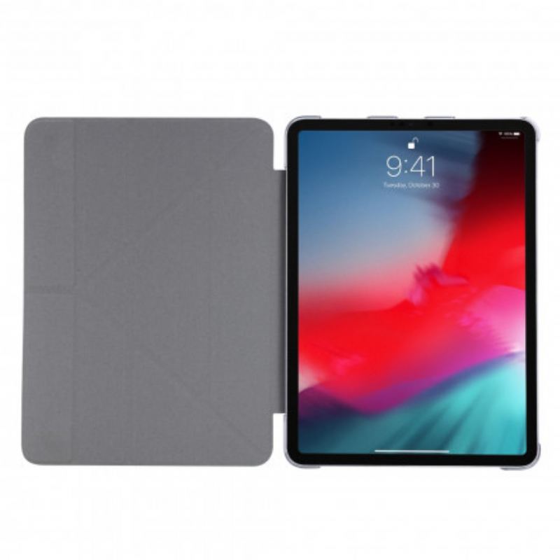 Smart Case iPad Pro 12.9" Simili Cuir Texture Soie