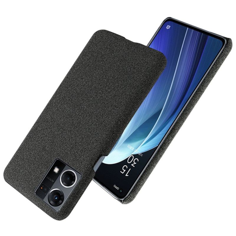 Coque Oppo Reno 7 Tissu