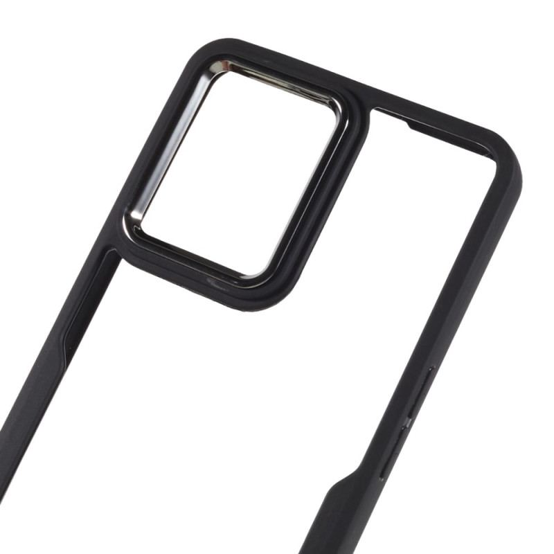 Coque Oppo Reno 7 Transparente Acrylique et Contour Coloré