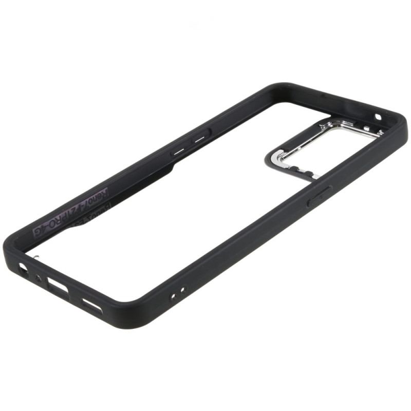 Coque Oppo Reno 7 Transparente Acrylique et Contour Coloré