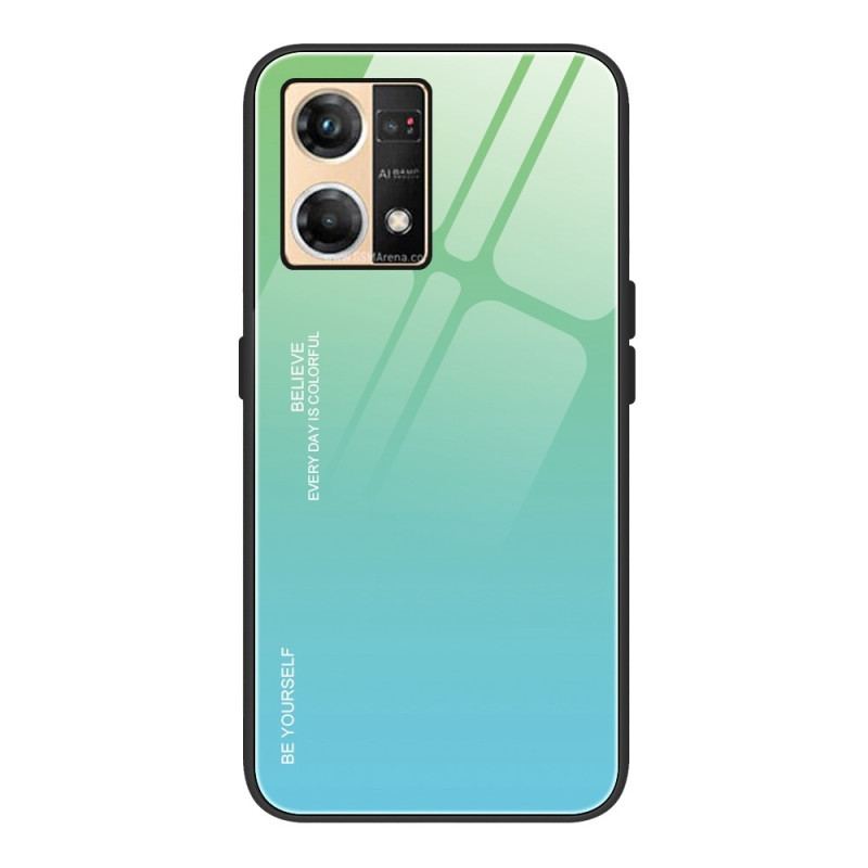 Coque Oppo Reno 7 Verre Trempé Be Yourself