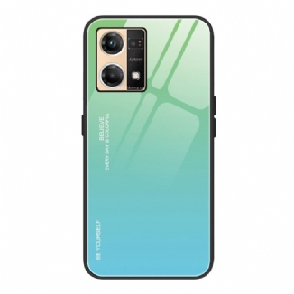 Coque Oppo Reno 7 Verre Trempé Be Yourself