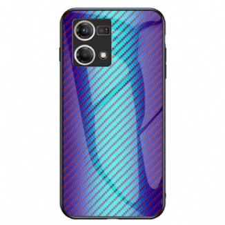 Coque Oppo Reno 7 Verre Trempé Fibre Carbone