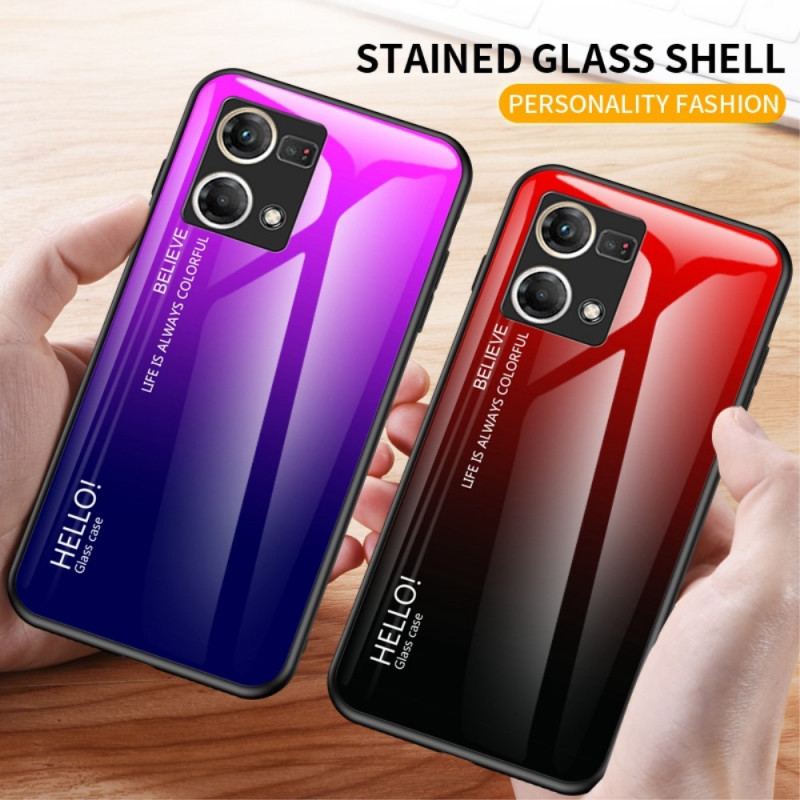 Coque Oppo Reno 7 Verre Trempé Hello