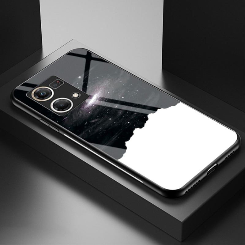 Coque Oppo Reno 7 Verre Trempé Motif