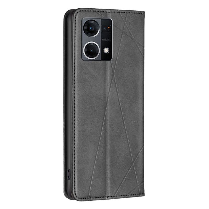 Flip Cover Oppo Reno 7 Losanges