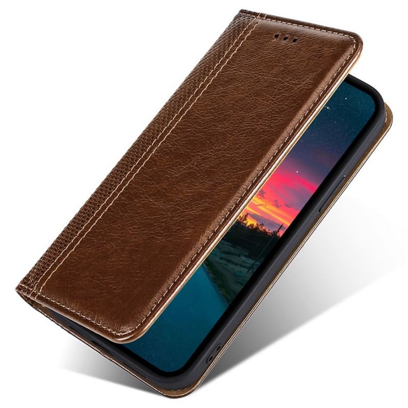 Flip Cover Oppo Reno 7 Simili Cuir Vintage