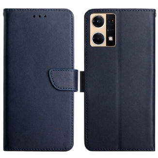 Housse Oppo Reno 7 Cuir Nappa Véritable