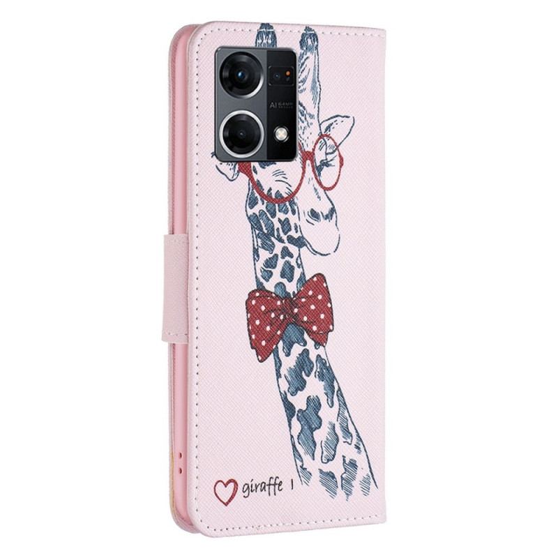 Housse Oppo Reno 7 Girafe Intelllo