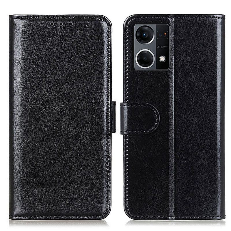 Housse Oppo Reno 7 Simili Cuir Finesse