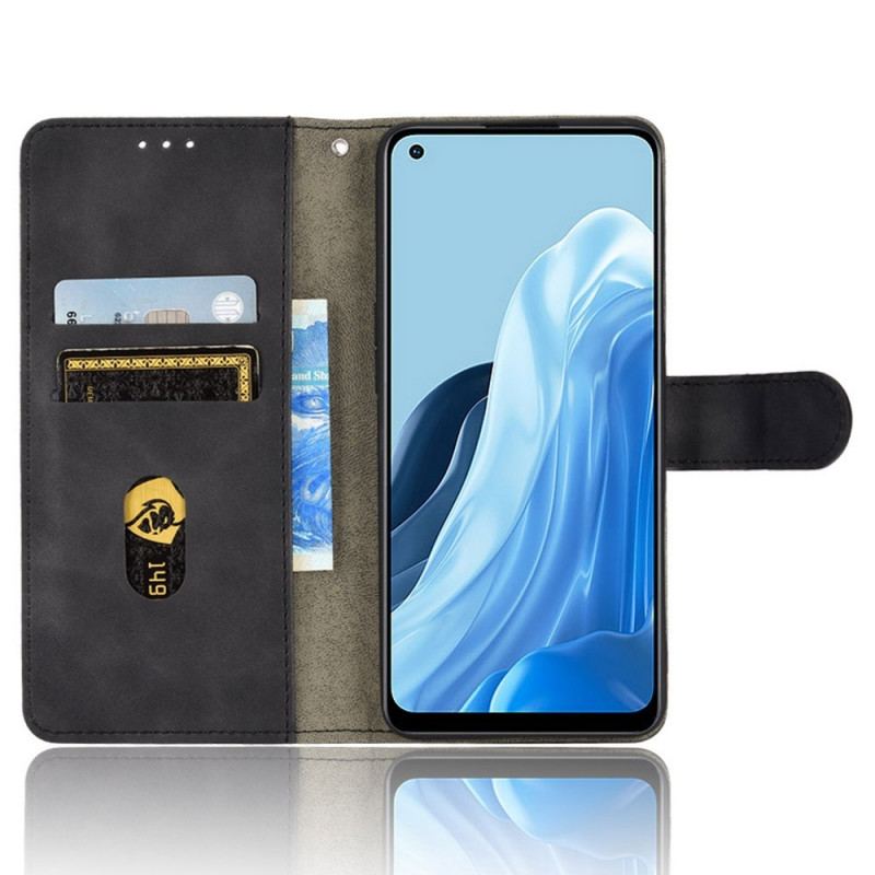 Housse Oppo Reno 7 Skin-Touch à Lanière