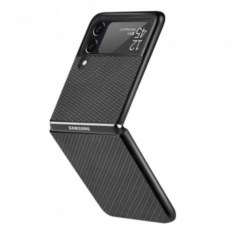 Coque Samsung Galaxy Z Flip 3 5G Fibre Carbone Texturée