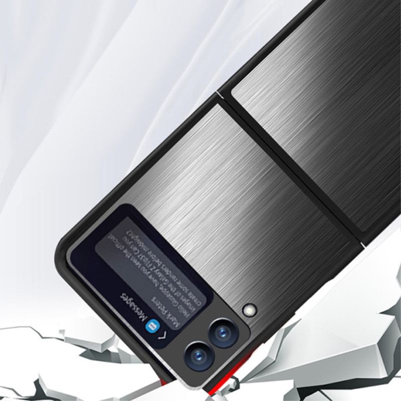 Coque Samsung Galaxy Z Flip 3 5G Stainless Brossé