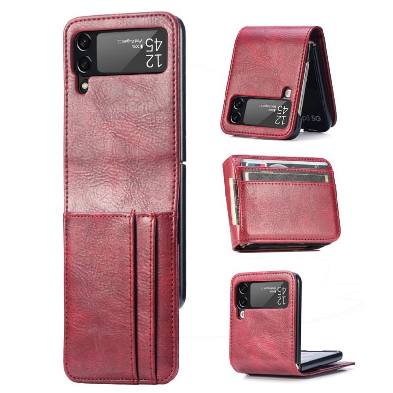 Coque Samsung Galaxy Z Flip 3 5G Style Cuir Portefeuille