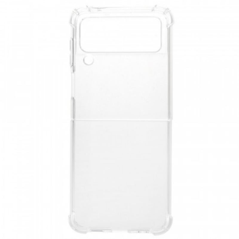 Coque Samsung Galaxy Z Flip 3 5G Transparente Coins Renforcés