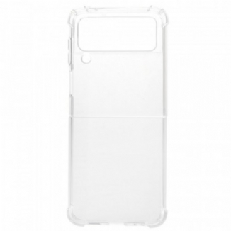 Coque Samsung Galaxy Z Flip 3 5G Transparente Coins Renforcés