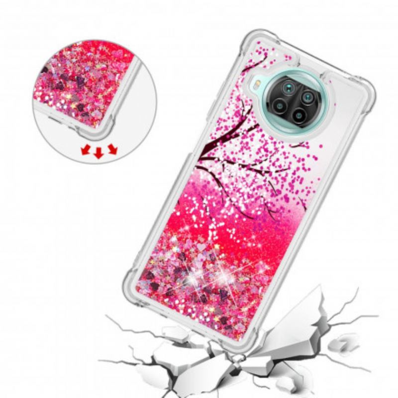 Coque Xiaomi Mi 10T Lite 5G  / Redmi Note 9 Pro 5G Arbre Paillettes