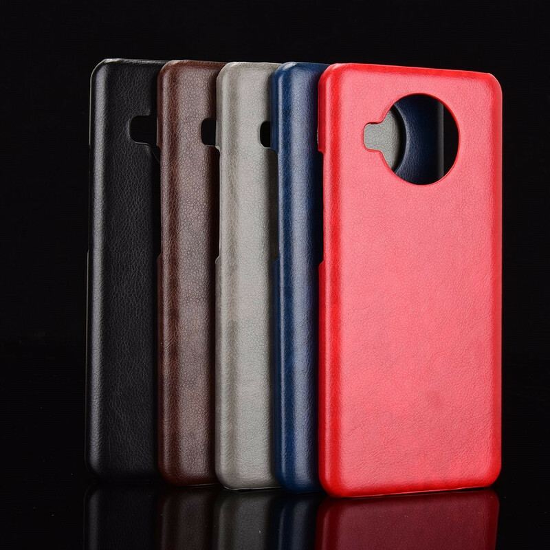 Coque Xiaomi Mi 10T Lite 5G / Redmi Note 9 Pro 5G Effet Cuir Litchi