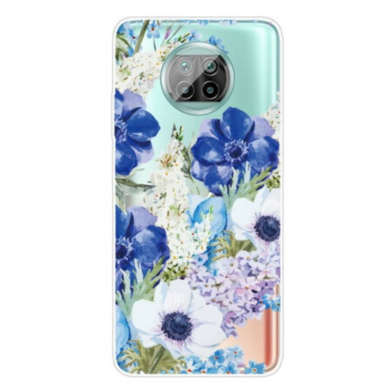 Coque Xiaomi Mi 10T Lite 5G / Redmi Note 9 Pro 5G Fleurs Aquarelles