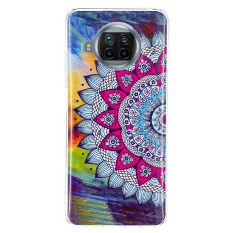 Coque Xiaomi Mi 10T Lite 5G / Redmi Note 9 Pro 5G Mandala Coloré Fluorescente