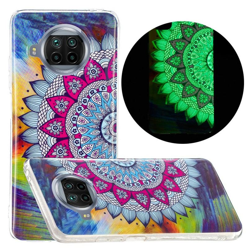 Coque Xiaomi Mi 10T Lite 5G / Redmi Note 9 Pro 5G Mandala Coloré Fluorescente