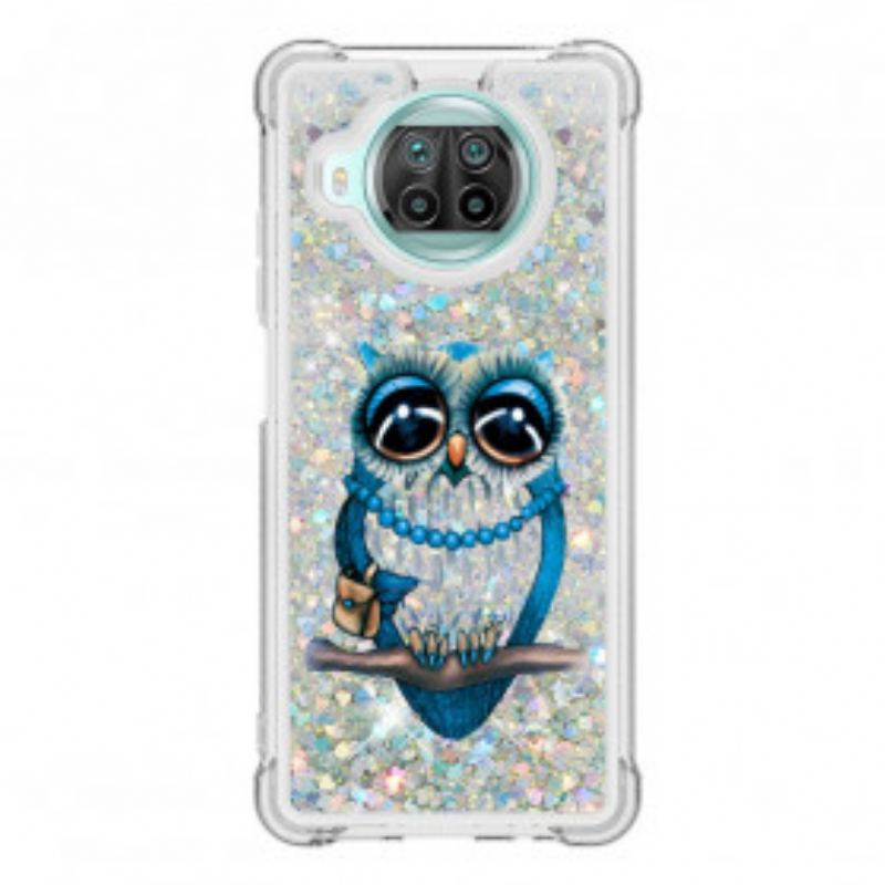 Coque Xiaomi Mi 10T Lite 5G  / Redmi Note 9 Pro 5G Miss Hibou Paillettes