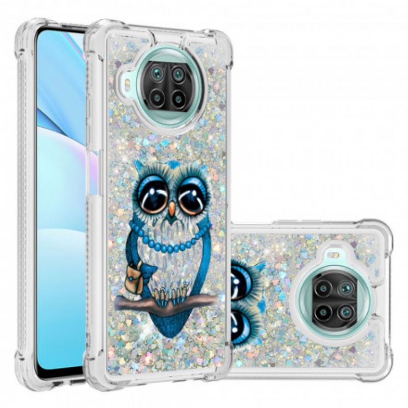 Coque Xiaomi Mi 10T Lite 5G  / Redmi Note 9 Pro 5G Miss Hibou Paillettes