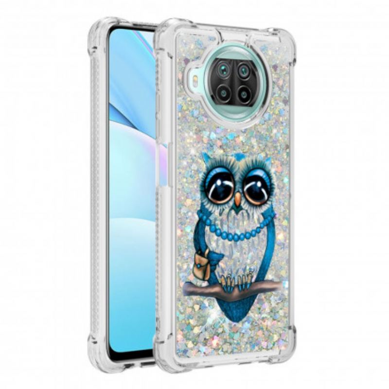 Coque Xiaomi Mi 10T Lite 5G  / Redmi Note 9 Pro 5G Miss Hibou Paillettes