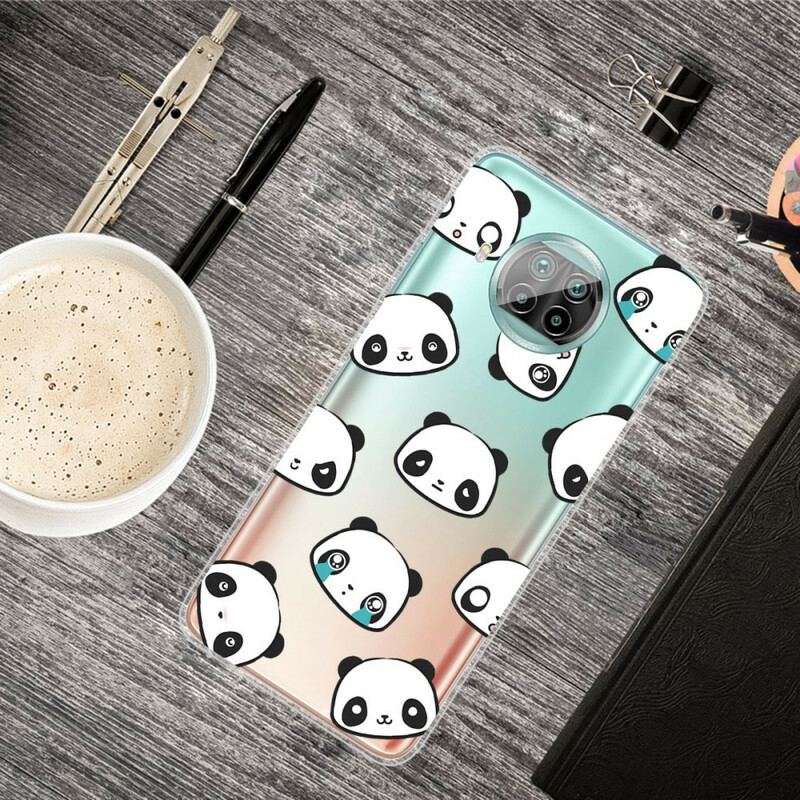 Coque Xiaomi Mi 10T Lite 5G / Redmi Note 9 Pro 5G Pandas