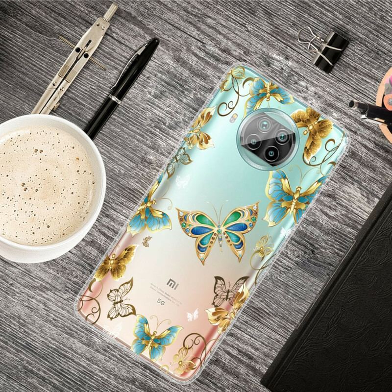 Coque Xiaomi Mi 10T Lite 5G / Redmi Note 9 Pro 5G Vol de Papillons