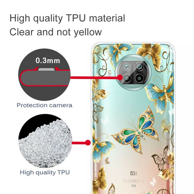 Coque Xiaomi Mi 10T Lite 5G / Redmi Note 9 Pro 5G Vol de Papillons