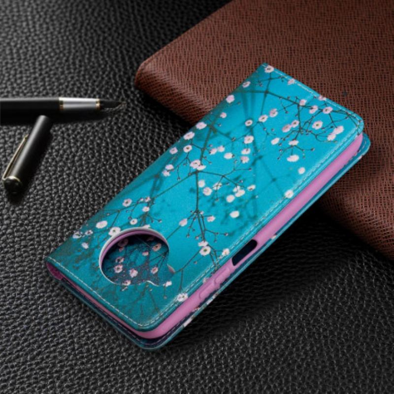 Flip Cover Xiaomi Mi 10T Lite 5G  / Redmi Note 9 Pro 5G Branches Fleuries