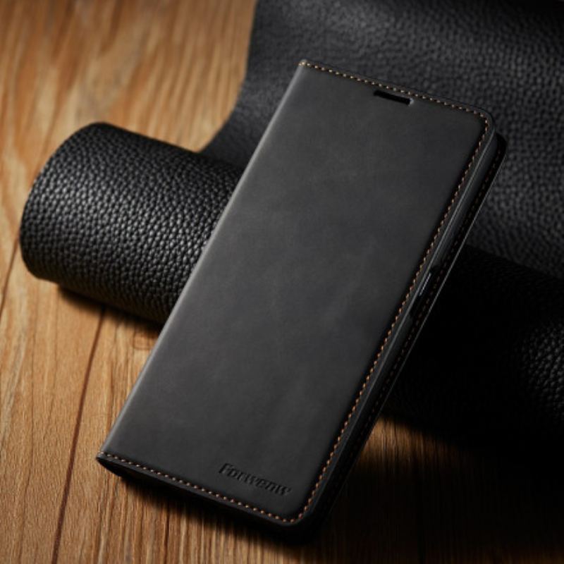 Flip Cover Xiaomi Mi 10T Lite 5G  / Redmi Note 9 Pro 5G Effet Cuir FORWENW