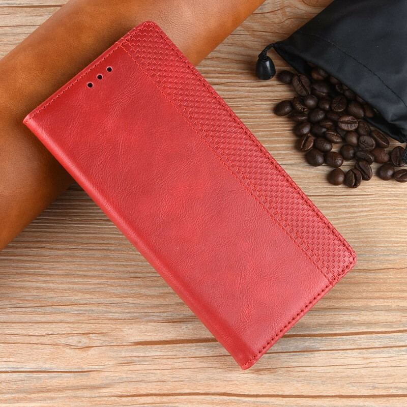 Flip Cover Xiaomi Mi 10T Lite 5G / Redmi Note 9 Pro 5G Effet Vintage