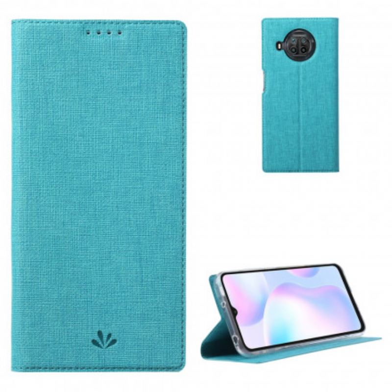 Flip Cover Xiaomi Mi 10T Lite 5G  / Redmi Note 9 Pro 5G Texturée VILI DMK