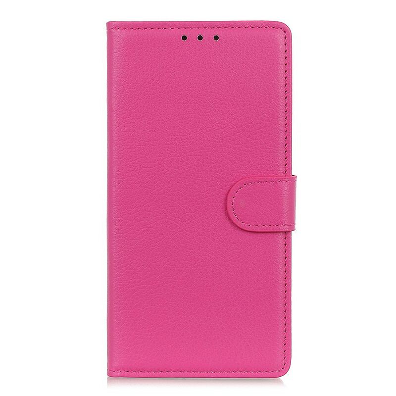 Housse Xiaomi Mi 10T Lite 5G / Redmi Note 9 Pro 5G Effet Cuir Litchi