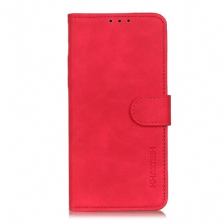 Housse Xiaomi Mi 10T Lite 5G / Redmi Note 9 Pro 5G Effet Cuir Vintage KHAZNEH