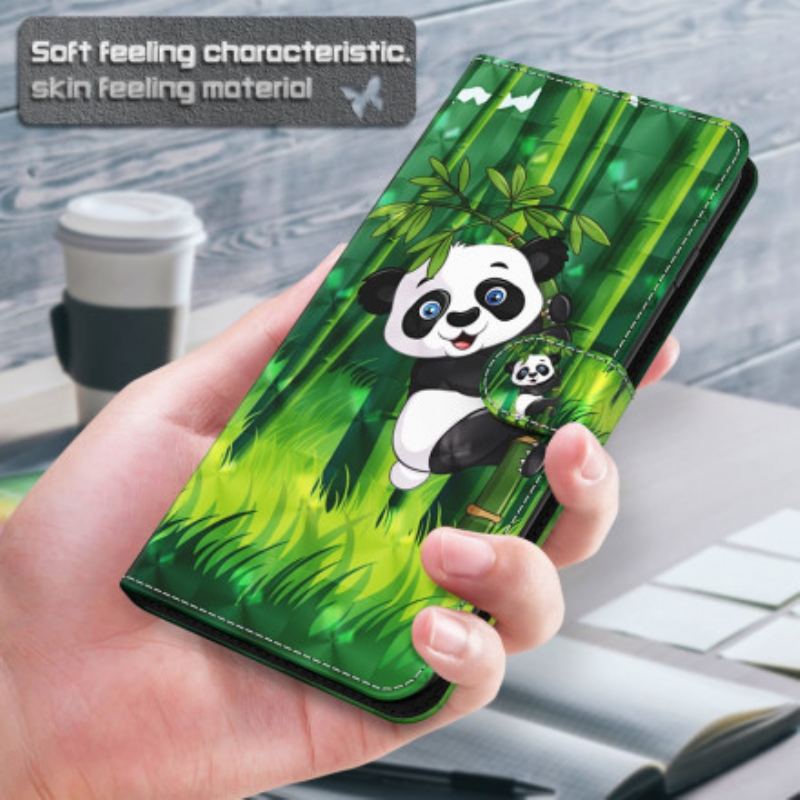 Housse Xiaomi Mi 10T Lite 5G / Redmi Note 9 Pro 5G Light Spot Panda et Bambou