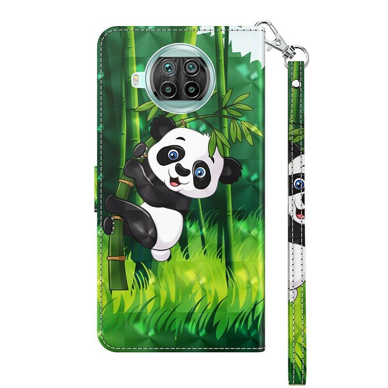 Housse Xiaomi Mi 10T Lite 5G / Redmi Note 9 Pro 5G Panda et Bambou