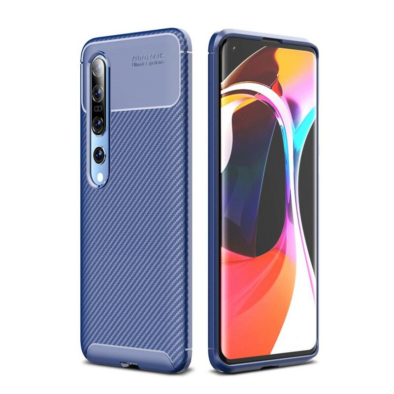 Coque Xiaomi Mi 10 / 10 Pro Fibre Carbone Flexible