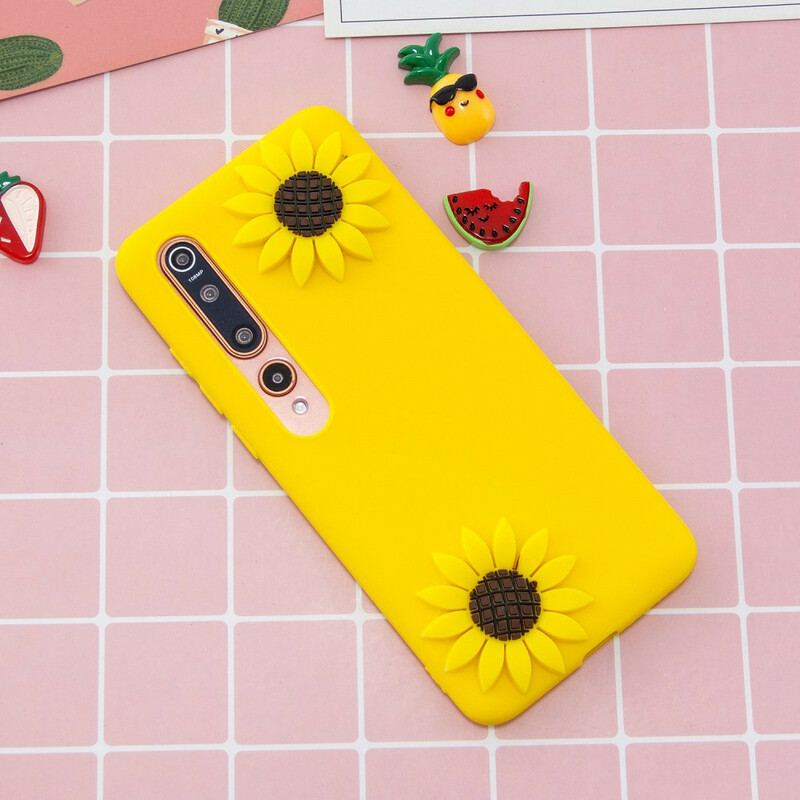 Coque Xiaomi Mi 10 / 10 Pro Tournesols 3D