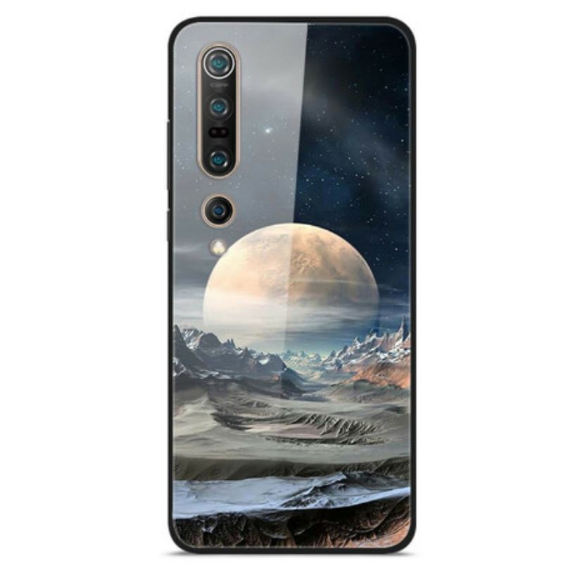 Coque Xiaomi Mi 10  Verre Trempe Lune de L'Espace