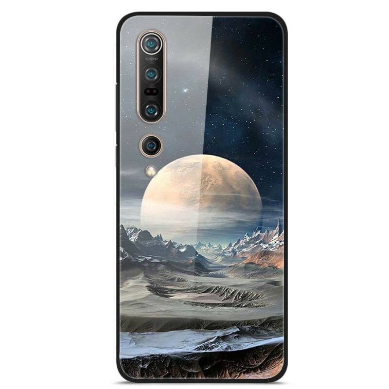 Coque Xiaomi Mi 10  Verre Trempe Lune de L'Espace