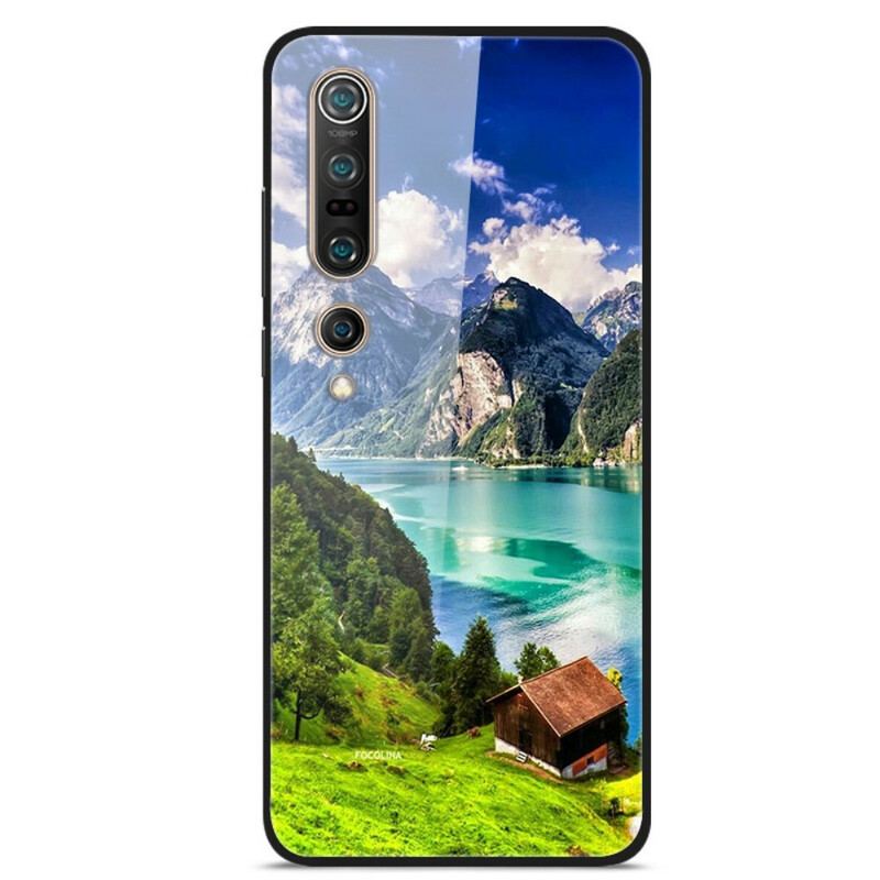 Coque Xiaomi Mi 10 Verre Trempé Paysage de Rêve